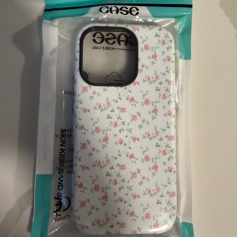 Floral White iPhone 16 Pro Max Case